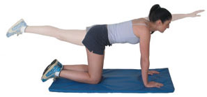 LIFT OPPOSITE ARM AND LEG