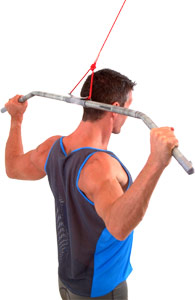 avoid hitting the neck throughout the action