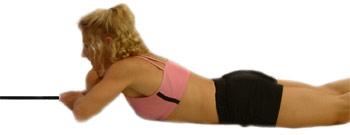 pull hands inwards as you lift