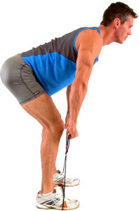 aim to keep your back straight throughout
