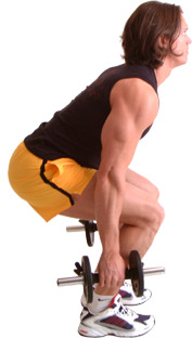 avoid letting your knees go pass your toes