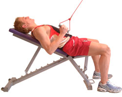 keep your arm close to your side