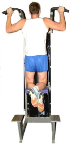 focus on squeezing your shoulder blades together in the final part of the movement