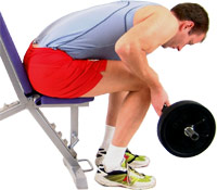 aim to keep your back parallel to the floor