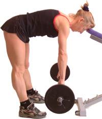 aim to keep the weight off the floor throughout the movement