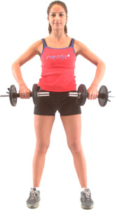 aim to keep your elbows low