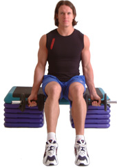 aim to start with straight arms