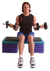 keep your elbows tucked in to your sides