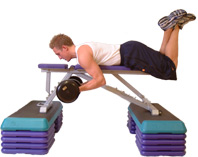 try and keep elbows forward