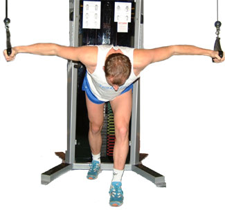 avoid letting your hands go higher than shoulder height