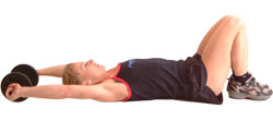 avoid letting the weight touch the floor