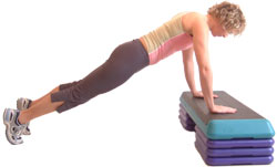 aim to keep your straight throughout