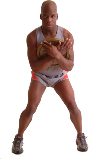 lift your heels up and out to the sides