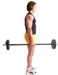 grasp the bar centrally 