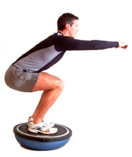 use your arms for balance