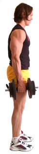 FINISH WITH STRAIGHT ARMS AND LEGS