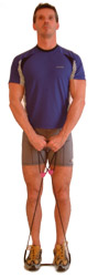 grasp both handles with your hands