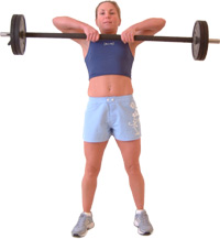 keep your elbows high above the bar