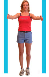 aim to turn your hands around to work more muscles