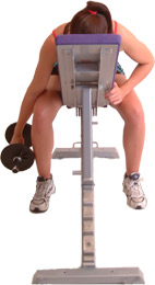 cab be performed with your palms facing inwards - front - or the rear