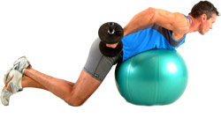 rotate the shoulder around by 360 degrees