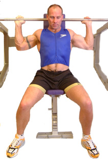 lower the bar down to your ears