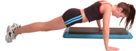 keep your body and legs straight