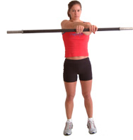 cross hands over each other