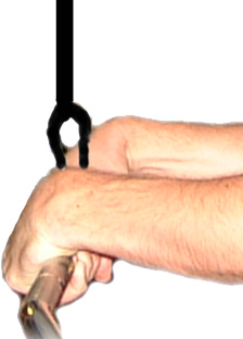 keep your forearms stationary