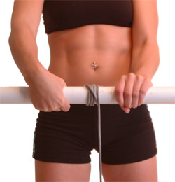 rotate the handle around your hands