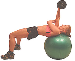 keep your upper arm vertical