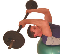 keep your elbows shoulder width apart