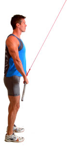 avoid leaning forward