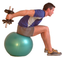 straighten your arm keeping your upper arm horizontal