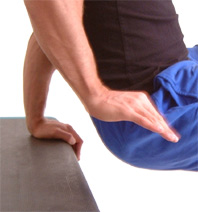 use one hand at a time in order to get use to the landing